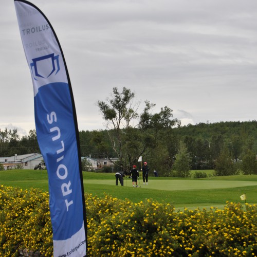 2019 United Way Golf Tournament in Chibougamau where Troilus was the lead sponsor 